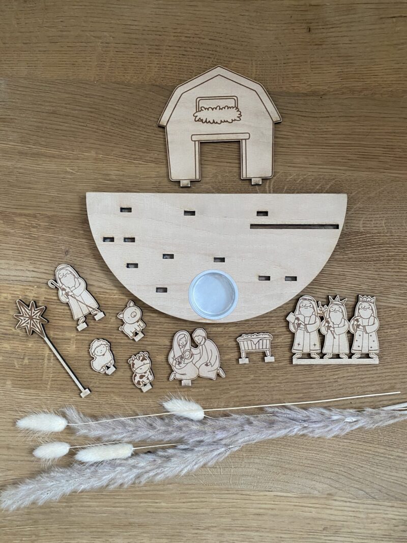 Zauberhafte Weihnachtskrippe – Bild 6