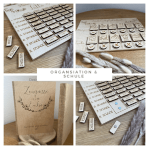 Organisation und Schule