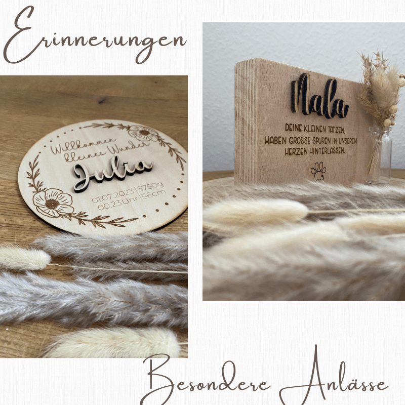 Erinnerungen & Besondere Anlässe